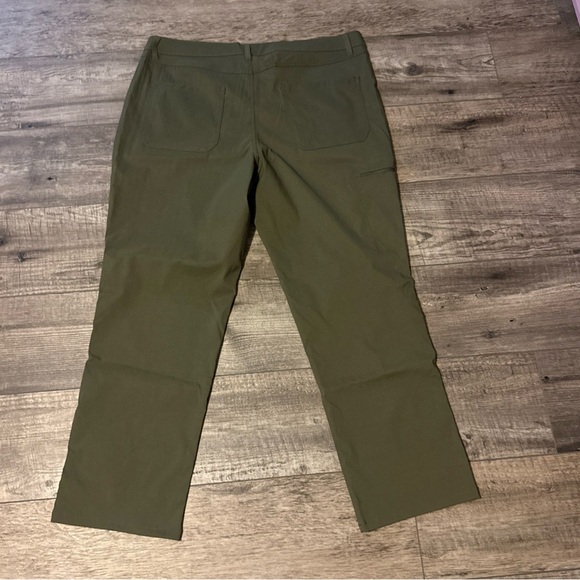 Original Weatherproof Vintage Men's 38x30 Green Stretch Pants Reg. Fit - Picture 5 of 6